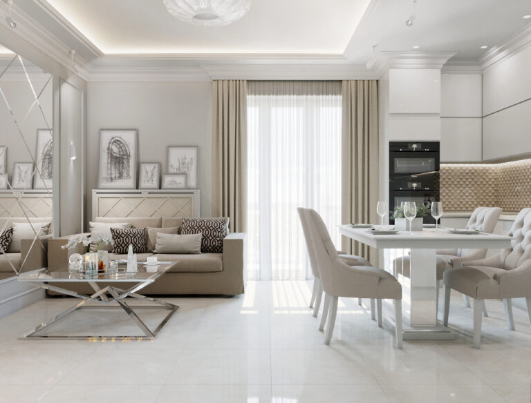 3х-комнатная квартира в Калининграде ЖК "Цветной бульвар" 90м2