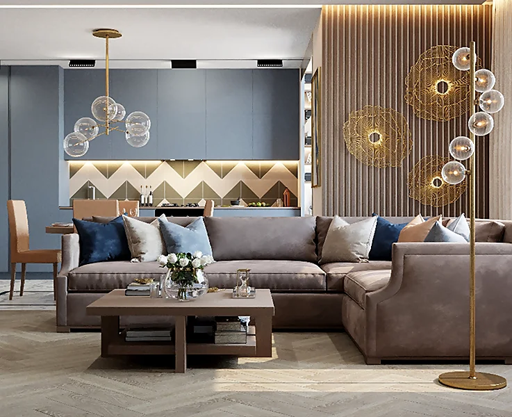 Проект 3-х комнатной квартиры