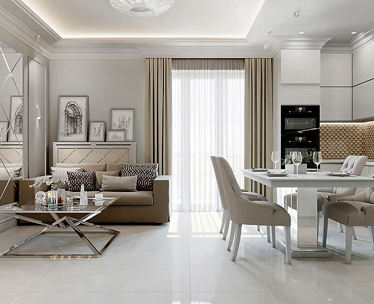 Проект 3-х комнатной квартиры